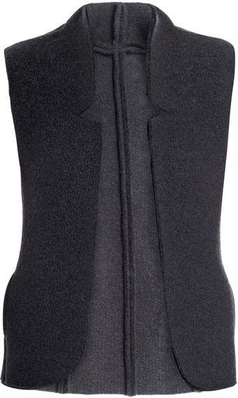 Maison Martin Margiela Notchcollar Waistcoat - Lyst