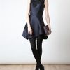 Proenza Schouler Shantung Silk Dress in Blue (navy) - Lyst