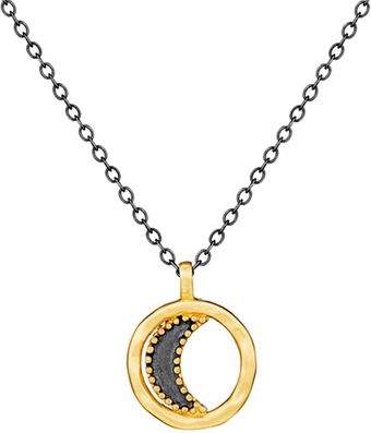 Satya Jewelry Moon Necklace in Wax and Wane - Lyst