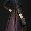 Burberry Prorsum Bow Belt Downfilled Coat in Purple (clnial blu) - Lyst