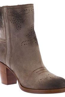 Car Shoe Laser Cut Ankle Boot - Lyst