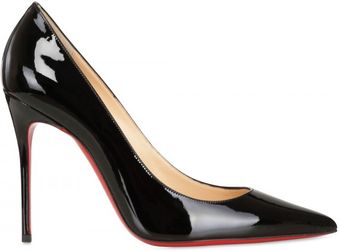 Christian Louboutin 100mm Decollete 554 Patent Pointy Pumps - Lyst