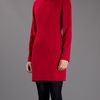 Diane Von Furstenberg Giada Crepe Shift Dress in Red - Lyst