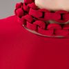 Diane Von Furstenberg Giada Crepe Shift Dress in Red - Lyst