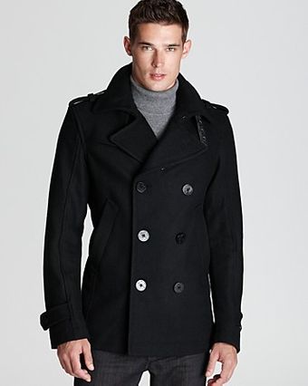 Diesel Wittor Pea Coat - Lyst