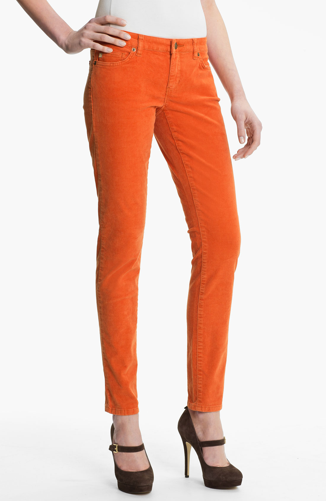 corduroy orange pants