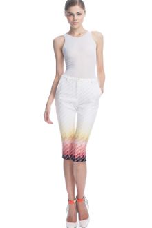 Missoni Degradé Cropped Lace Pants - Lyst