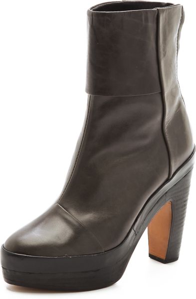 Rag & Bone Newbury Platform Boots in Black - Lyst