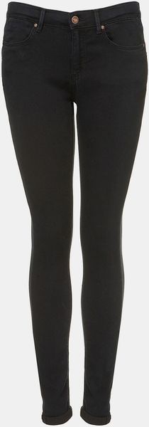 Topshop Moto Leigh Skinny Jeans - Lyst