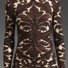 Tracy Reese Printed Jersey Turtleneck in Brown (chestnut formal) - Lyst