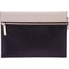 Victoria Beckham Contrast Clutch in Black - Lyst