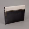 Victoria Beckham Contrast Clutch in Black - Lyst