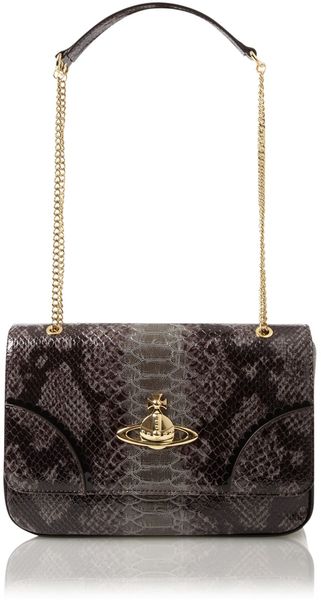 Vivienne Westwood Frilly Snake Chain Shoulder Bag - Lyst