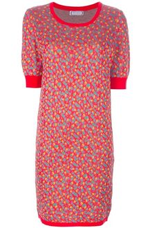Yves Saint Laurent Vintage Patterned Dress - Lyst