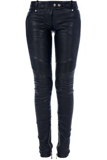 Balmain Lambskin Trouser - Lyst