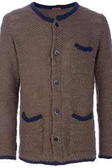 Barena Mandarine Collar Cardigan - Lyst