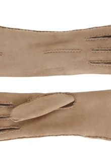 Barneys New York Whipstitch Gloves - Lyst