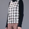 Dolce & Gabbana Roll Neck Tartan Sweater in Black - Lyst