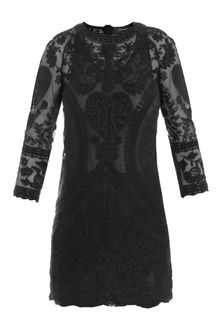 Isabel Marant Devi Heartlace Dress - Lyst