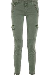 J Brand Maverick Midrise Skinny Cargo Jeans