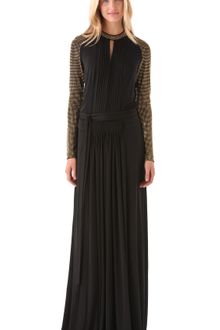 Just Cavalli Open Back Gown - Lyst