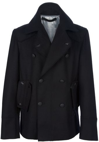 Karl Lagerfeld Double Breasted Jacket - Lyst