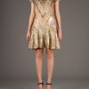 Matthew Williamson Embellished Dress in Gold - Lyst