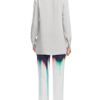Matthew Williamson Silk Crepe Nehru Shirt in Beige (pebble) - Lyst