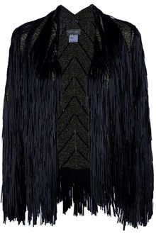 Tim Ryan Fringe Cape - Lyst