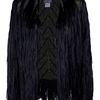 Tim Ryan Fringe Cape in Black - Lyst