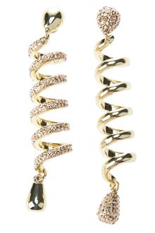 Luxury Fashion Spiral Earrings - Lyst