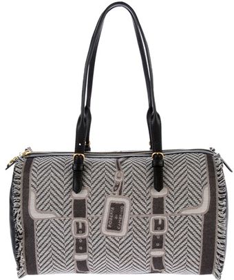 Roberta Di Camerino Buckle Print Tote - Lyst