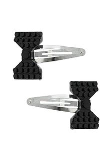 Topshop Building Block Bow Clips - Lyst
