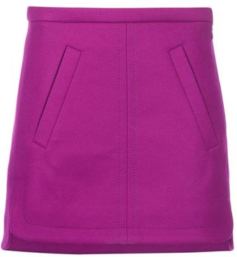 Sonia By Sonia Rykiel Wool Mini Skirt - Lyst