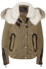 Belstaff Rutlans Padded Shell and Shearling Coat