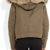 Belstaff Rutlans Padded Shell and Shearling Coat in Khaki (olive) - Lyst