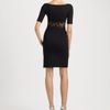 Emilio Pucci Lacedetail Sheath Dress in Black - Lyst