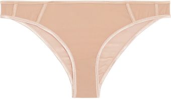 Kiki De Montparnasse Sheer Taped Stretchsilk Chiffon Briefs - Lyst