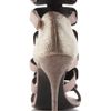 Pierre Hardy Ss Vertebra Stiletto Sandal in Beige (silver/pink gold) - Lyst