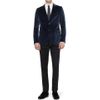Burberry Slimfit Velvet Blazer in Blue for Men - Lyst
