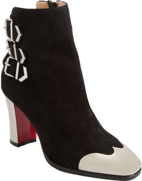 Christian Louboutin Chelita in Silver - Lyst