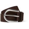 Gucci Nubuck Leather Belt in Brown for Men - Lyst