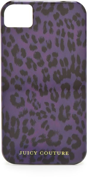 Juicy Couture Leopard Iphone Case - Lyst