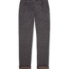 Missoni Slimfit Knitted Woolblend Herringbone Trousers in Gray for Men - Lyst
