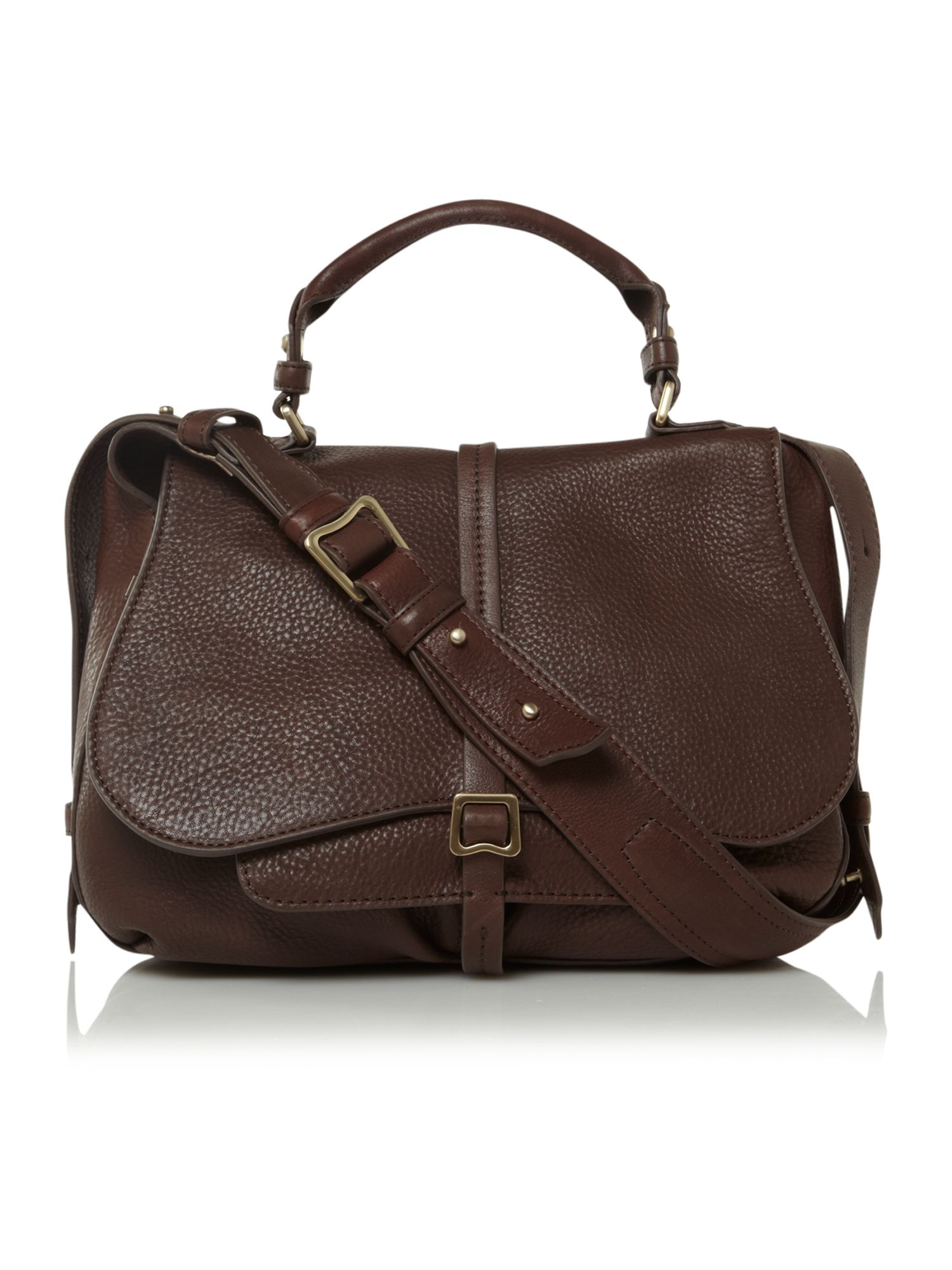 Radley Grosvenor Medium Flapover Shoulder Bag in Brown Lyst