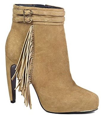 Sam Edelman Western Booties Keegan Tassel - Lyst