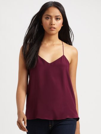 Tibi Mila Silk Camisole - Lyst