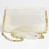 Tory Burch Glitter Logo Clutch in Gold (light gold) - Lyst