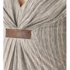 Twelfth Street By Cynthia Vincent Gathered Empire Dress in Gray - Lyst