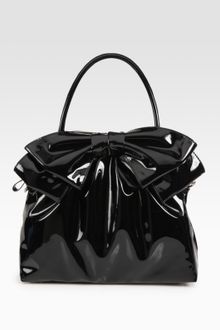Valentino Lacca Bow Dome Bag - Lyst